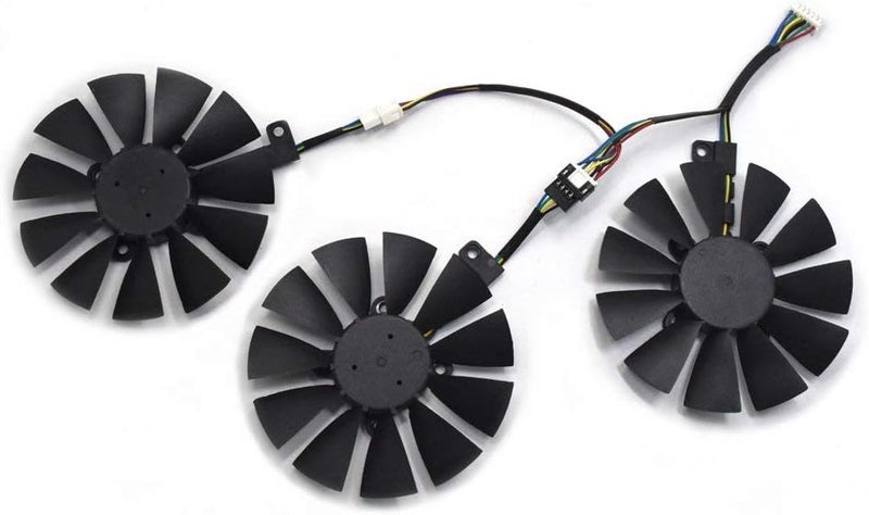 inRobert 87mm T129215SU Graphics Card Cooling Fan for ASUS Strix GTX980Ti/R9390/RX480/RX580 Video Card Cooler (Fan-3pcs) - Image 4